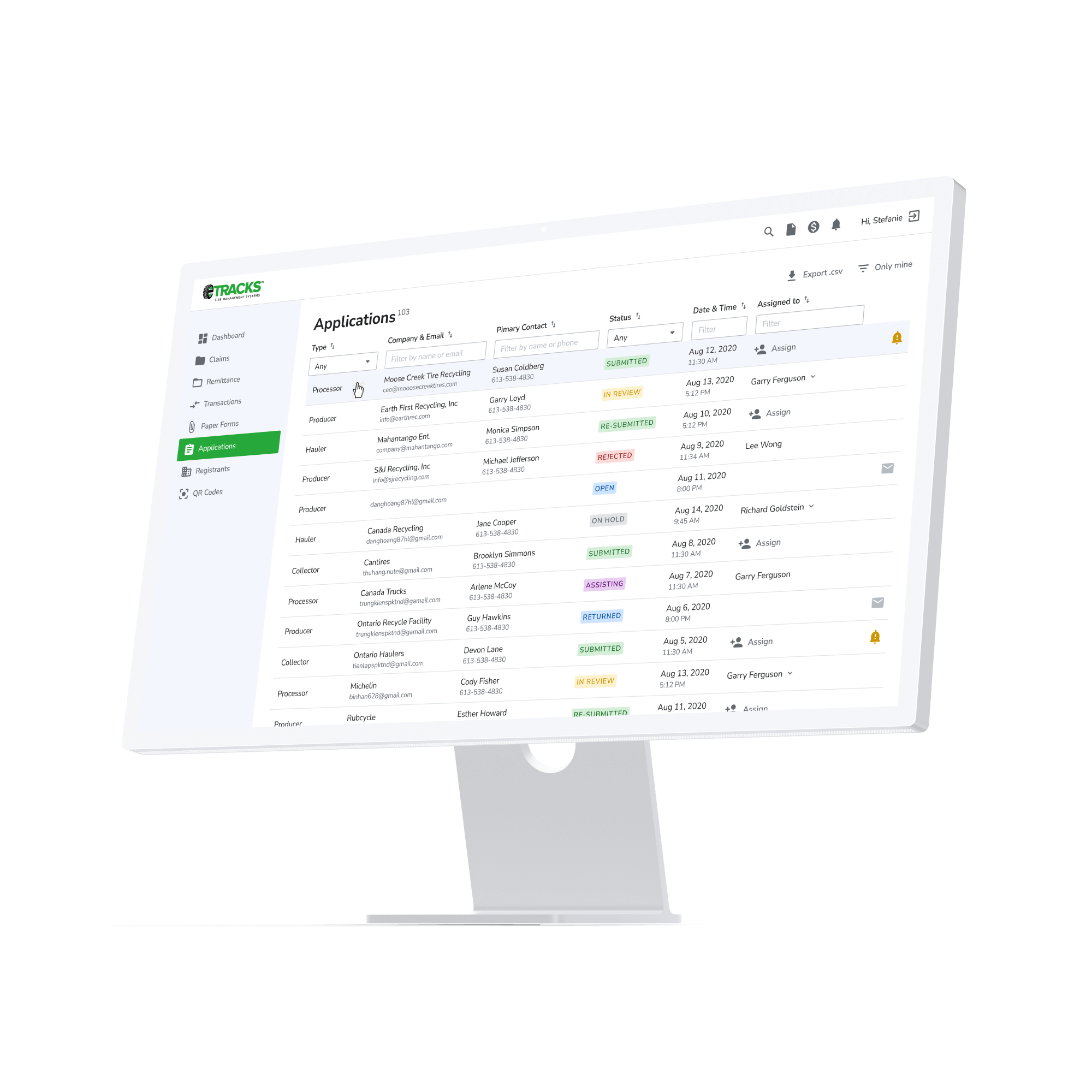 eTracks